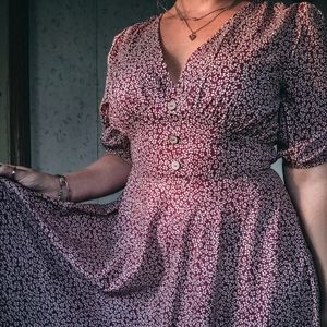 Cottagecore Prairie Dress